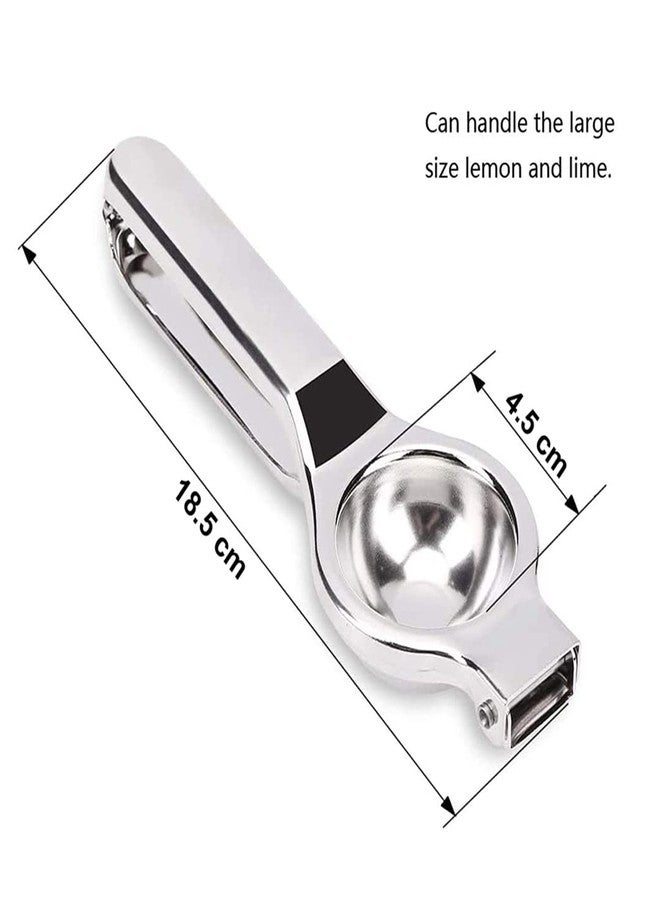 Oc9 Stainless Steel Lemon Squeezer/Hand Juicer & 8 in 1 Grater/Slicer & Potato Masher/Pav Bhaji Masher Kitchen Tool Set - Image 5